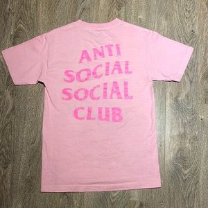 Anti Social Social Club - Pink Rose T-Shirt
